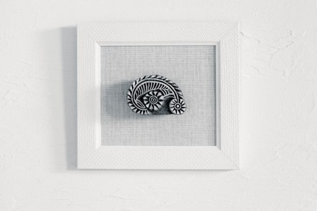 Patterned wood decoration